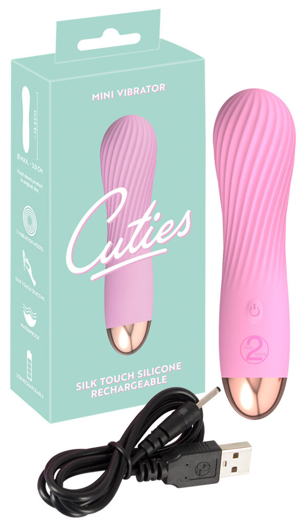 Mini Vibrator i Lyserød - Cuties