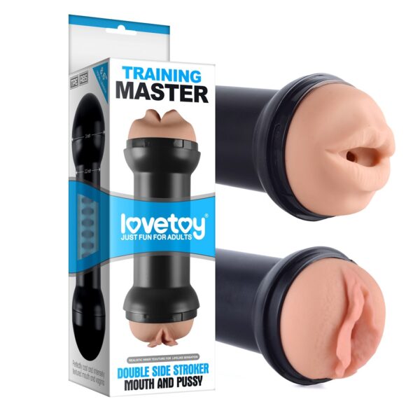 Masturbator Double Side Stroker Mouth And Pussy