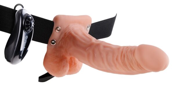 Hollow Strap-on Med Testikler