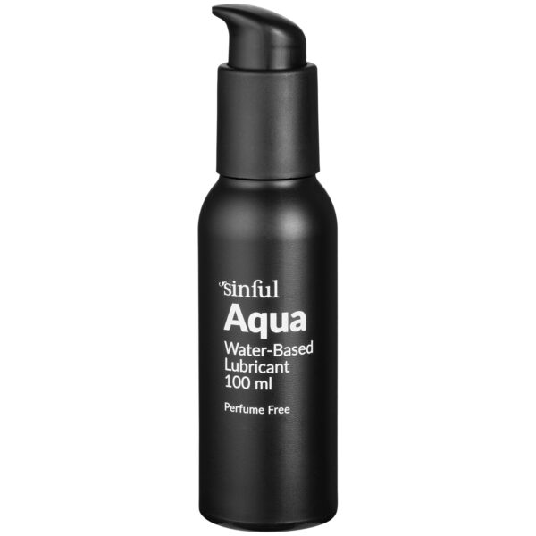 Sinful Aqua Vandbaseret Glidecreme 100 Ml - Clear