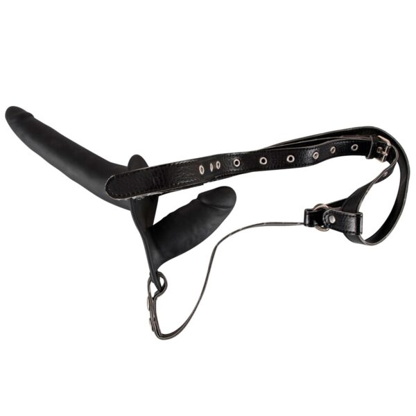 You2toys Justerbar Dobbelt Strap-on 15 Cm - Black