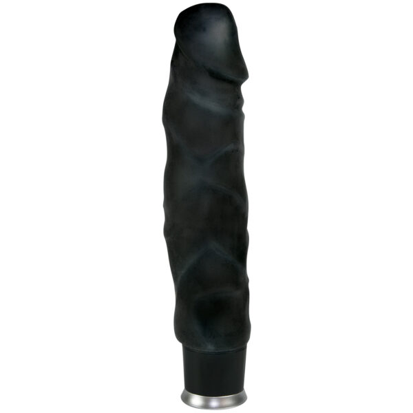 Nature Skin Big Vibe Dildo Vibrator 23,5 Cm - Black