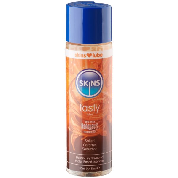Skins Salted Caramel Seduction Vandbaseret Glidecreme 130 Ml - Clear