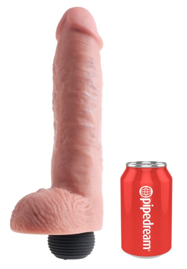 11" Squirting Cock With Balls