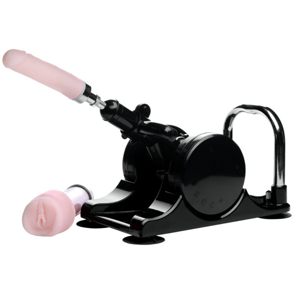 Lovebotz Robo Fuk Deluxe Justerbar Sexmaskine - Sort