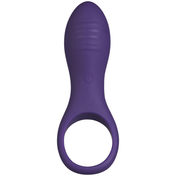 Sinful Passion Purple Opladelig Vibrerende Love Ring - Lilla
