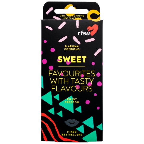 Rfsu Sweet Aromakondomer, 8-pack