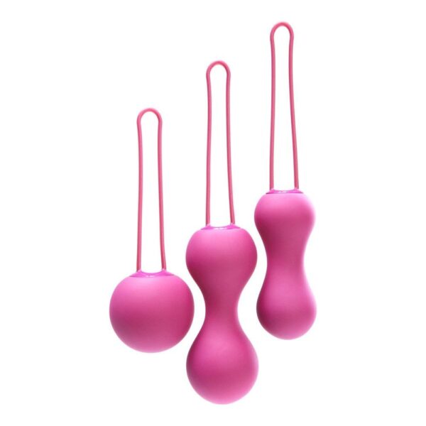 Je Joue Ami Bækkenbundskugler - 3 Stk. - Rosa