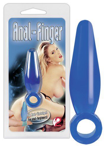 Anal Finger-blå
